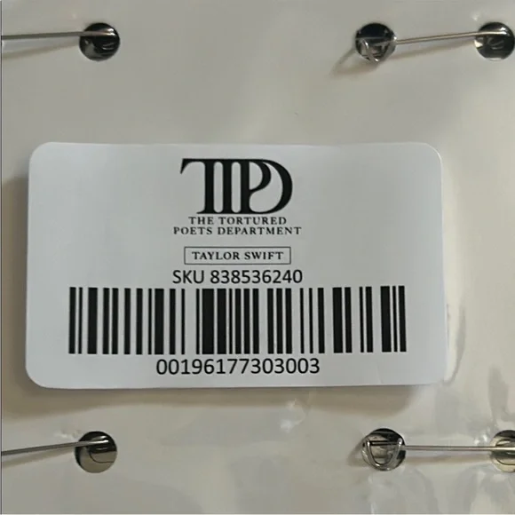 Taylor Swift TTPD Pin Set - Picture 4 of 4